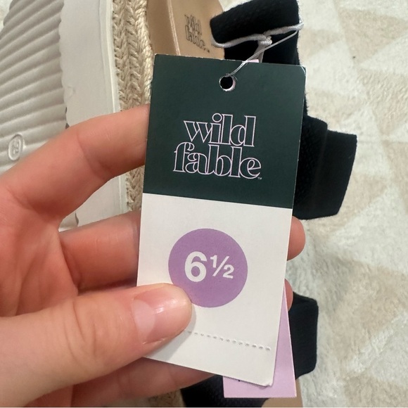 Women's Elliot Stretch Strappy Platform Sandals - Wild Fable™ - Picture 4 of 5